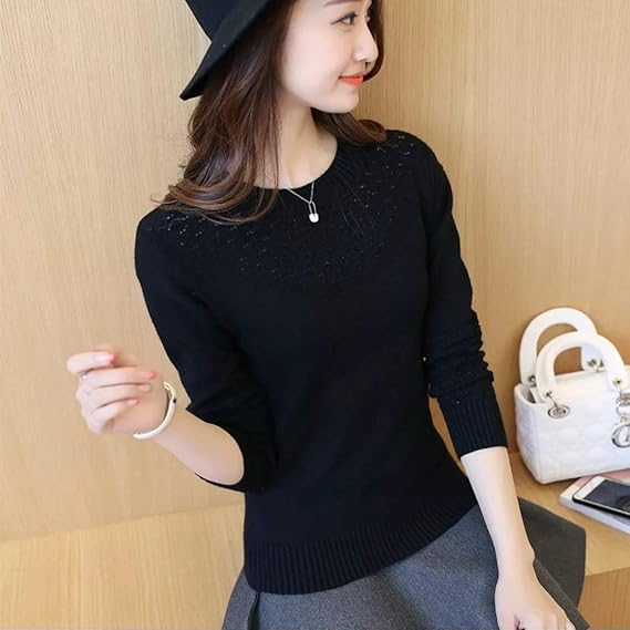 Amazon Tokotoko レディースセーター ニットセーター 春物セーター スリム かわいいセーター レディースニット セーター 通販