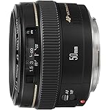 Canon EF 50mm f/1.4 USM Standard and Medium Telephoto Lens for Canon SLR Cameras, Fixed