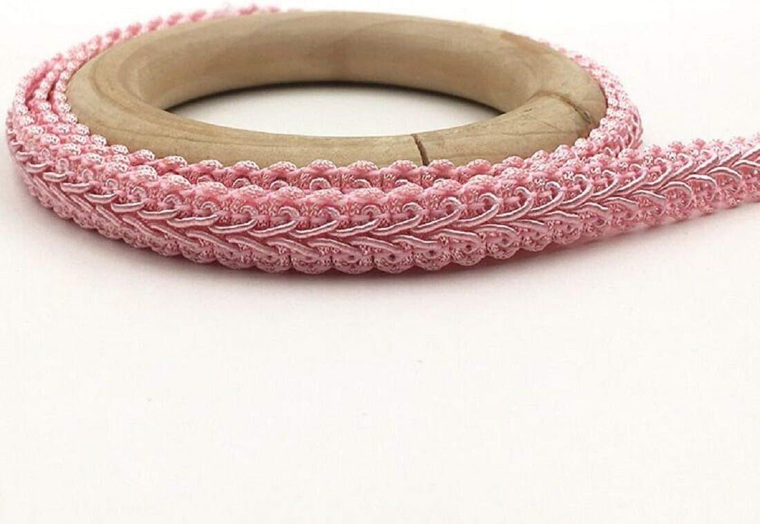 Yalulu Posamentenborte 13 Meter - Dekoband In Grün-Gold Für Näharbeiten