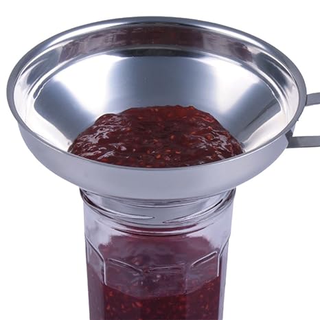Perfectii Marmeladentrichter, Edelstahl-Trichter Einfülltrichter Einmachtrichter Trichter