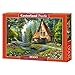 CASTORLAND 2000 Piece Jigsaw Puzzles, Toadstool Cottage, Charming Nook, Pond, Countryside, Adult Puzzles, Castorland C-200634-2