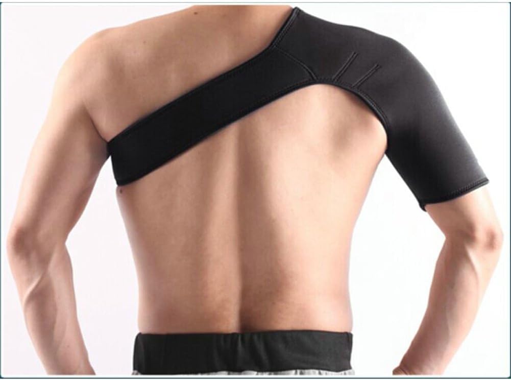 Shoulder Support Brace for Women & Men,Adjustable Shoulder Strap,Neoprene Compression Strap for Rotator Cuff Pain Relief Arthritis - Image 4