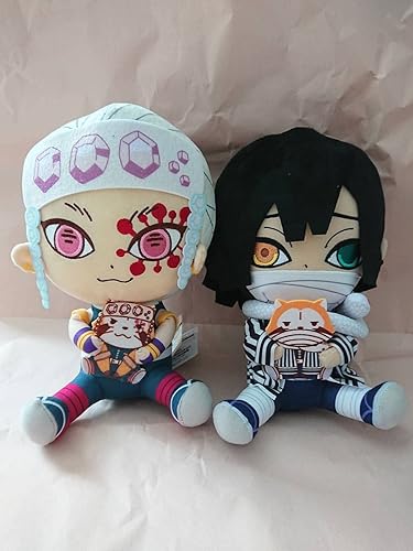 Amazon Co Jp 鬼滅の刃 ラスカル コラボbigぬいぐるみ Vol 7 宇髄天元 伊黒小芭内 全2種セット Furyu プライズ品 ホビー 通販
