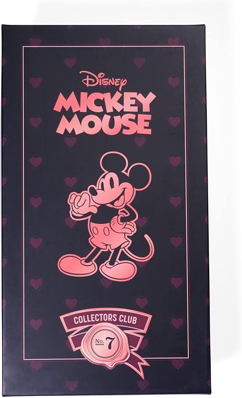 - Disney Plush Collezionabile di Mickey Mouse Love, 6315870307, edizione limitata luglio, dimensione 35 cm, con scatola da collezione, Esclusiva Amazon