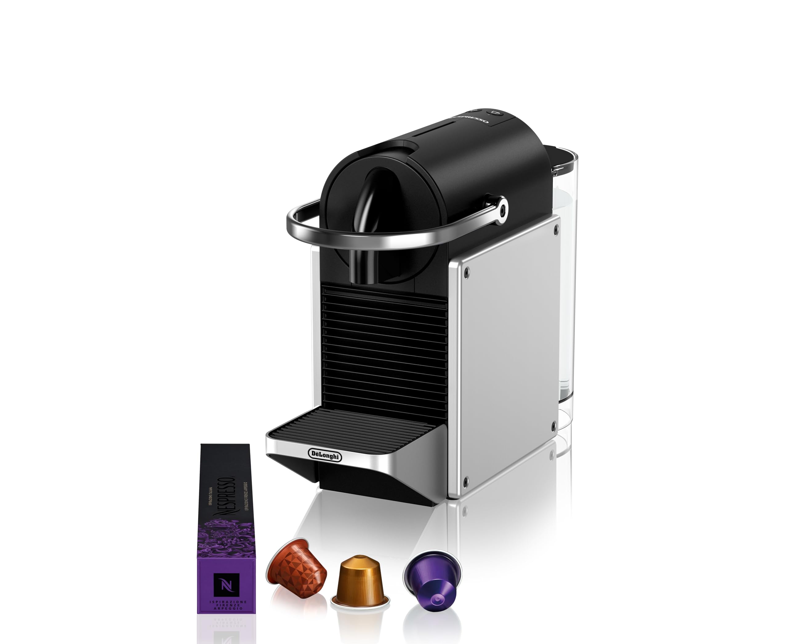 Photo 1 of Nespresso Pixie Aluminum Espresso Machine by De'Longhi