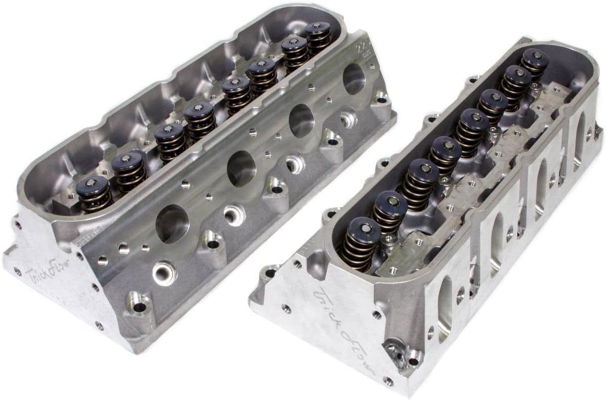 Trick Flow TFS-3060T001-C02 Alum Cyl Heads CNC GM LS1 65cc A/P 225cc Assm
