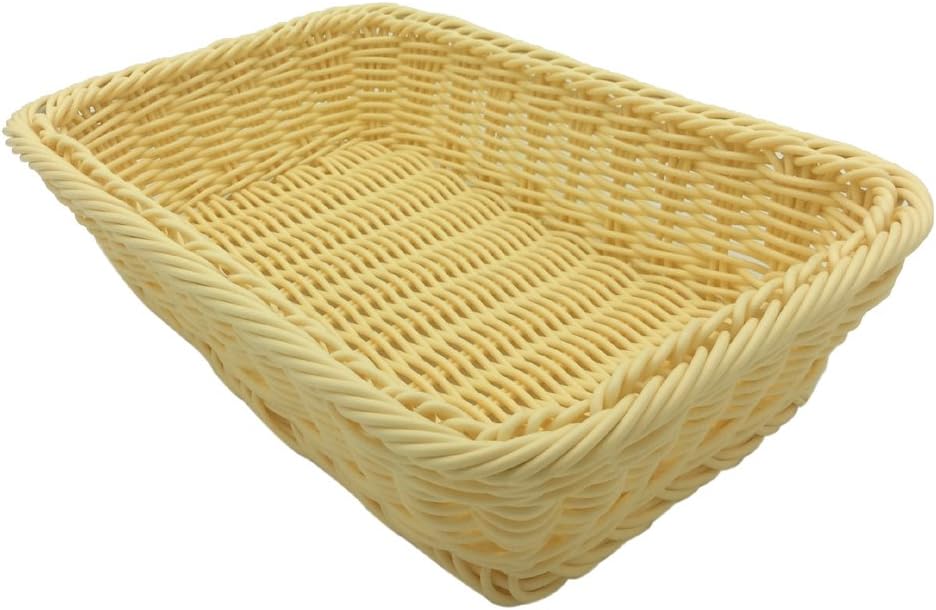 TANSTICOLOR light simplicity beige wicker basket 30x20x8 cm 1606101757 for Fruit and vegetables storage