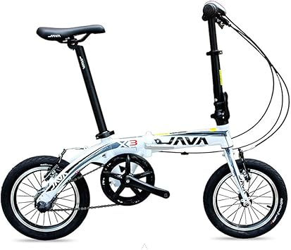 Amazon 折りたたみミニバイク14インチアルミ合金折りたたみ自転車超軽量java X3ダブルブレーキ自転車 Lightxyx ロードバイク