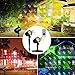 Christmas Lights , Automatically Outdoor Waterproof Star Fairy Shower Magic Light Projection with Remote Control Red and Green Lighting Slide Show For Xmas, Halloween, Holiday Decoration