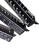 Architectural Scale Ruler 3 Pack Aluminum