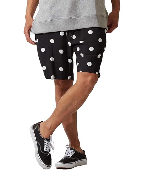 Amazon ドット柄 ショートパンツ メンズ 膝上 ハーフパンツ ショーツ Amazon ドット柄 ショートパンツ メンズ 膝上 ハーフパンツ ショーツ