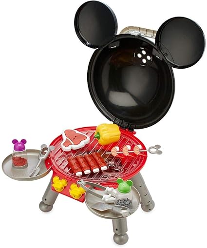 Amazon Com Disney Mickey Mouse Barbecue Grill Play Set Toys Games