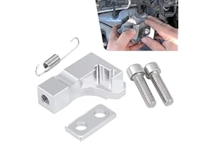 SHAKAS Intake Manifold Repair Bracket, Alloy P2015 Code Repair Bracket Kit, OEM # 03L129711E 03L129711AG 03L129086 Accessories, Compatible with Volkswagen Audi Skoda (Silver)