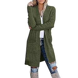 Cardigan With Pockets For Women Plus Size Light