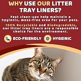 Nature’s Zone XL Cat Litter Tray Liners 100x45cm Pack 20 HDPE EPI view 2