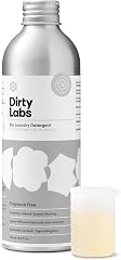 Dirty Labs | Scent Free | Bio-Liquid Laundry Detergent | 32 Loads (8.6 fl oz) | Hyper-Concentrated | High Efficiency & Standa