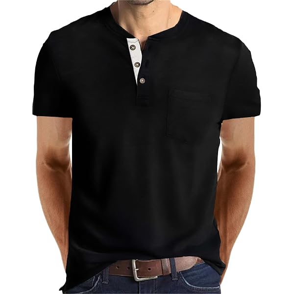 YTD Men's Casual Slim Fit Pure Color Long Sleeve Polo Fashion T-Shirts (US XX-Large, Long Sleeve Navy) Price In Saudi Arabia | Amazon Saudi Arabia