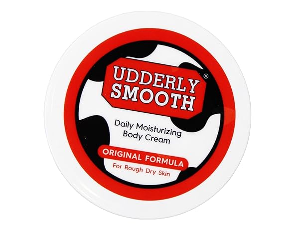 UDDERLY SMOOTH DAILY MOISTURIZING BODY CREAM, ORIGINAL FORMULA, 10 OZ (PACK OF 3)