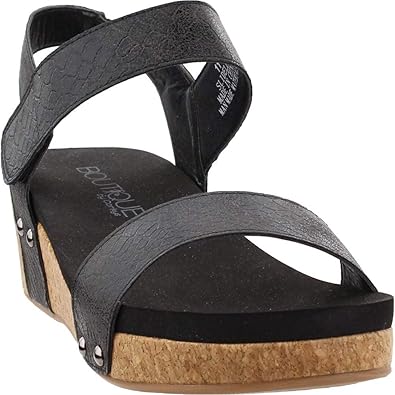 black wedges amazon