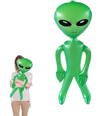 90cm Aliens Jouet Gonflable Alien Gonflable Halloween Alien Gonflable Alien Décorations Pour Fête D'anniversaire Favors Thème Décorations Pour Fête D' Halloween