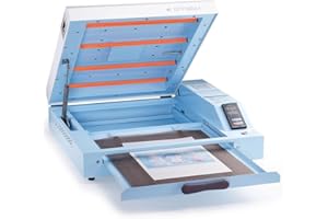 OFFNOVA DTF Oven, A3 A4 A5 Powder DTF Curing Oven, Time & Temperature Control Curing Heater DTF Film Sheet Drawer Model for T-Shirts hat Transfer