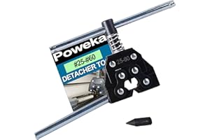 Poweka Roller Chain Breaker Detacher Cutter for #25#35#41#40#50#60 415H,8H, 520, 530Roller Chains/Motorcycle/Bicycle/Go Kart/