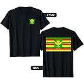 Kanaka Maoli Hawaiian Flag T-Shirt T-Shirt