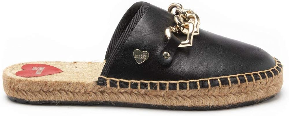 black mule espadrilles