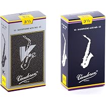Amazon.com: Vandoren Alto Sax Reeds Bundle - V.12 Reeds Strength 