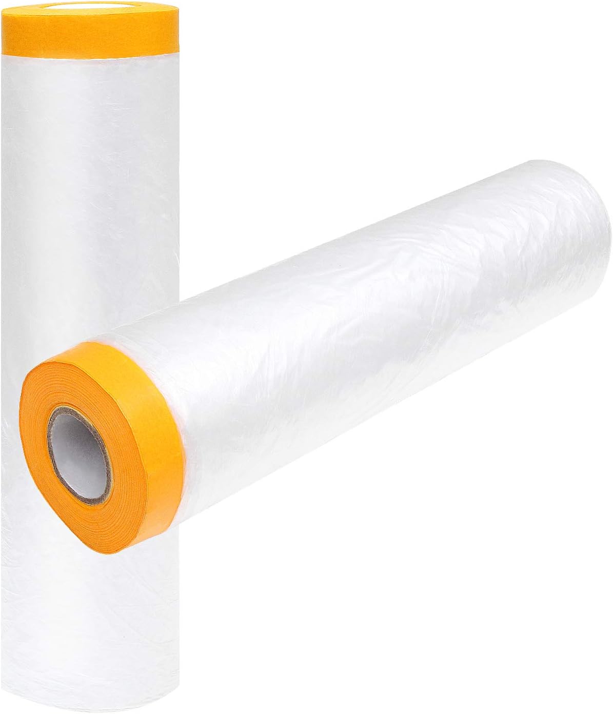 13Ft x 65 Ft Plastic Painting Drop Film, 2 Pcs Tape and Drape Dust