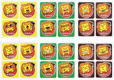 Simba P9713 24 Piece Mosquito Repellent Sticker, Colorful