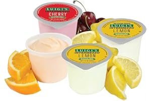J AND J SNACK FOODS Luigis Intermezzo Orange Cup, 4 Ounce -- 72 per case.