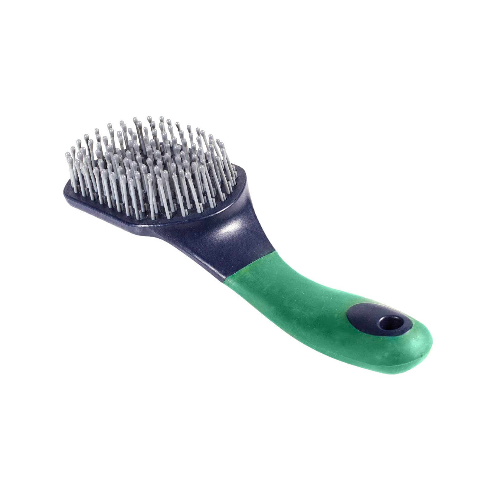 Horze Softgrip Brush For Mane And Tail - Dark Blue