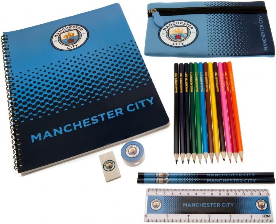 Man City Ultimate Stationery Set