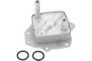 HEROFFIX 1 Pc Engine Oil Cooler for Toyota Tundra 2007-2021 Transmission Oil Cooler Trans Cooler with O-ring Seals No.157100S