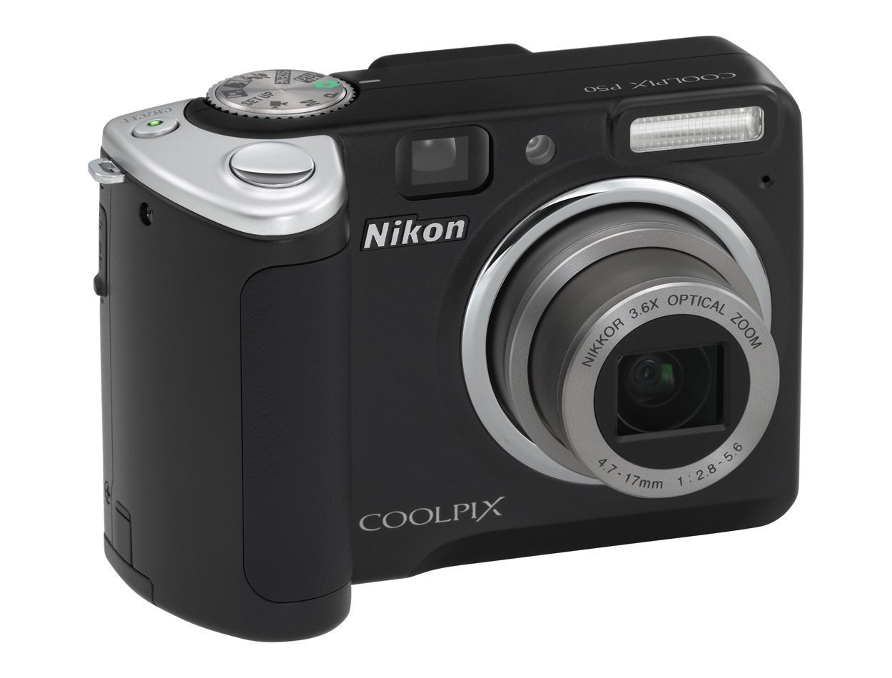Nikon Coolpix P50 Digital Camera - Black 2.4" LCD: Amazon.co.uk: Camera &  Photo