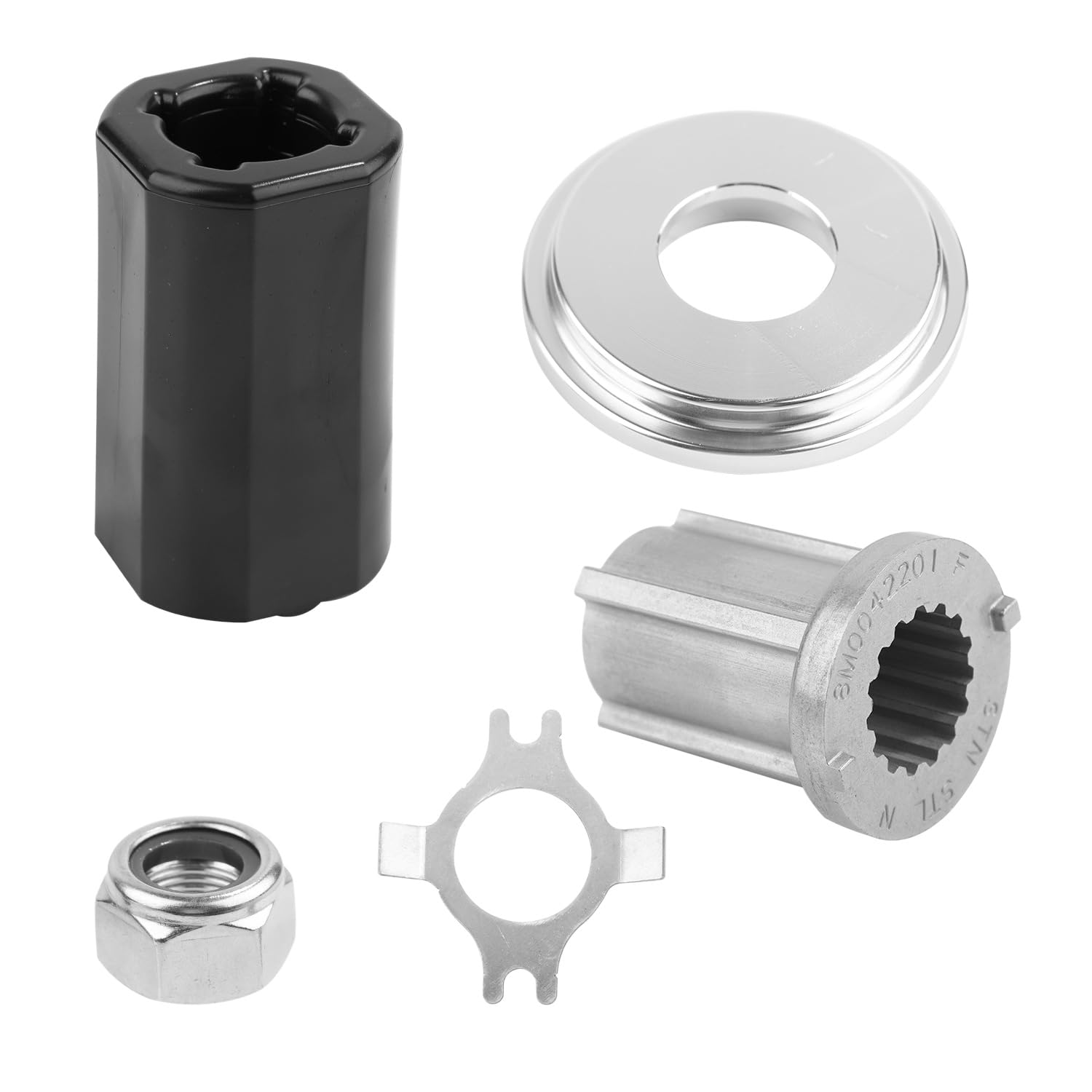 NQEUEPN 835257Q1 Flo-Torq II Hub Kit, Propeller Hub Kit Replacement for Mercury/Mariner Outboard Boat Motos, Mercury Mercruiser Alpha/Alpha One/Bravo One