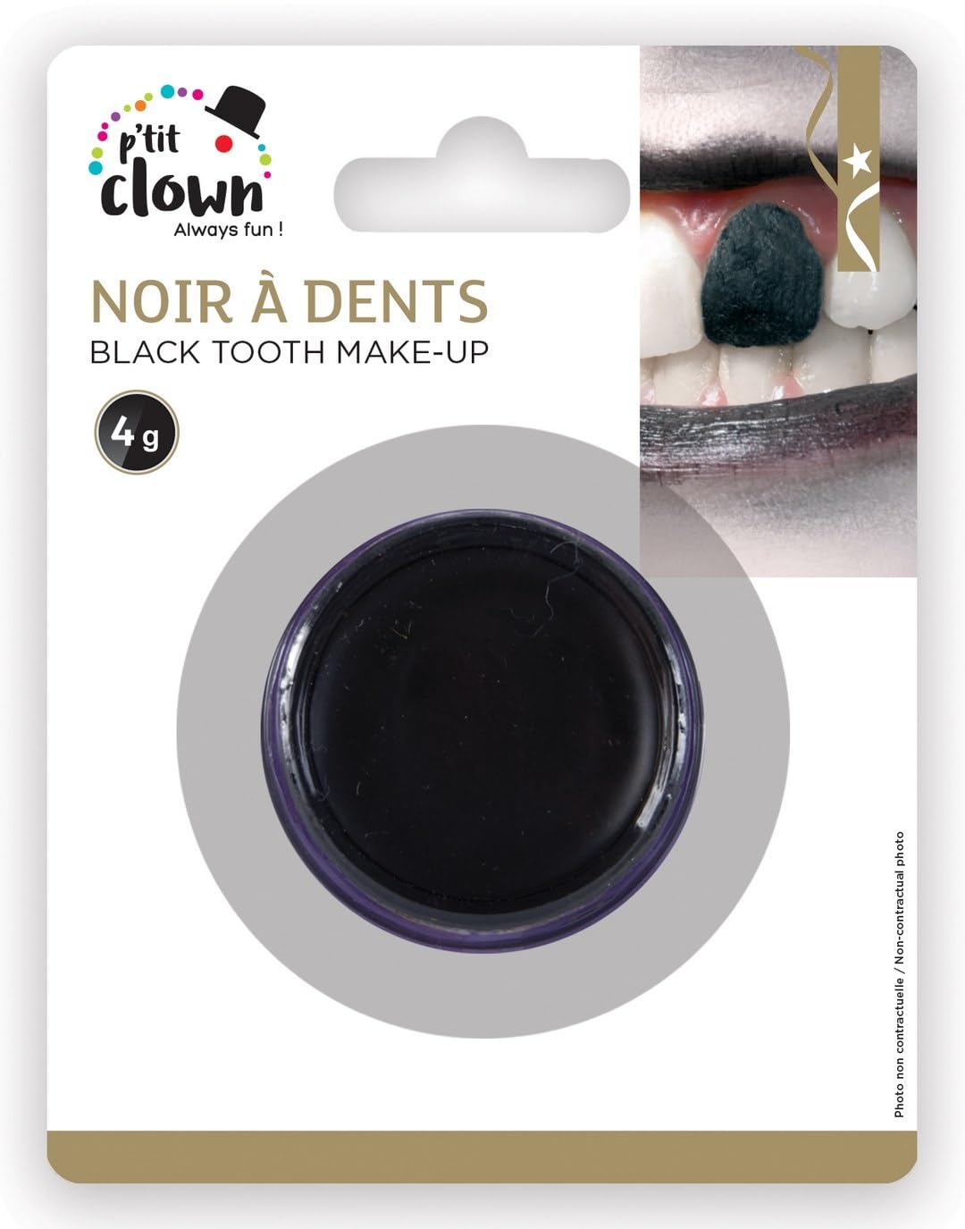 Tooth Blackout for Halloween