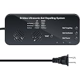 Ultrasonic Bat Removal, Briidea Bat Away System, Demands Bats to Flee, Human and Pet Safe