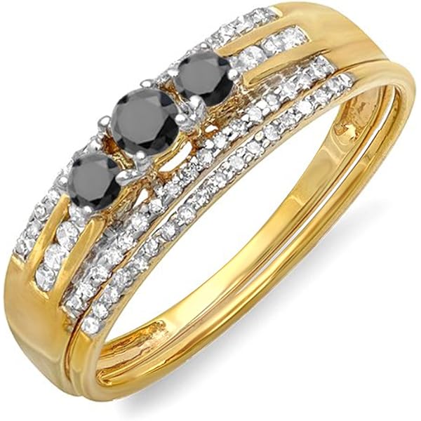 Anillos De Compromiso Con Solitario De Diamante Azul Anillo De