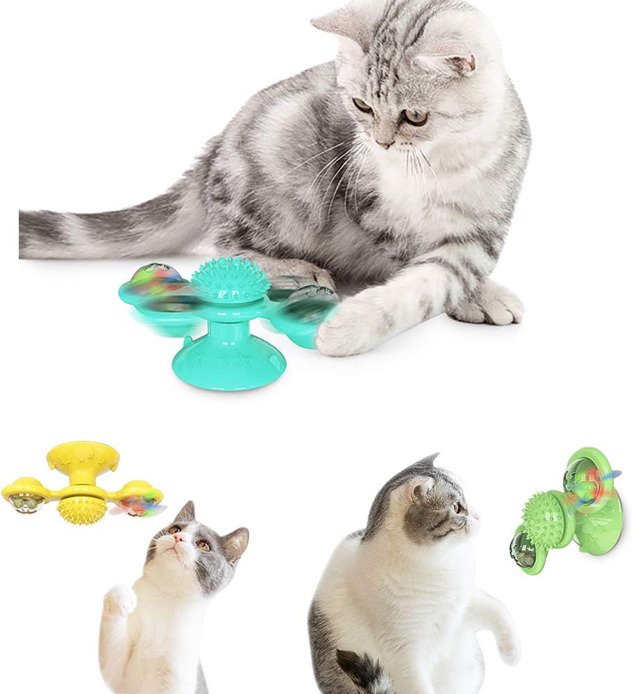 Diamerd Cat Catnip Toys (Yellow) : Pet Supplies