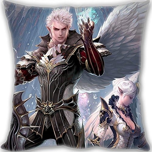 Cheap Lineage II, Kamael Leaning Cushion Custom Throw Pillow (Standard 45x45cm(18x18inch) Medium Size 450g(1lb))