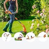 WORX WG119E 550W 30cm Electric Grass Trimmer Corded view 5
