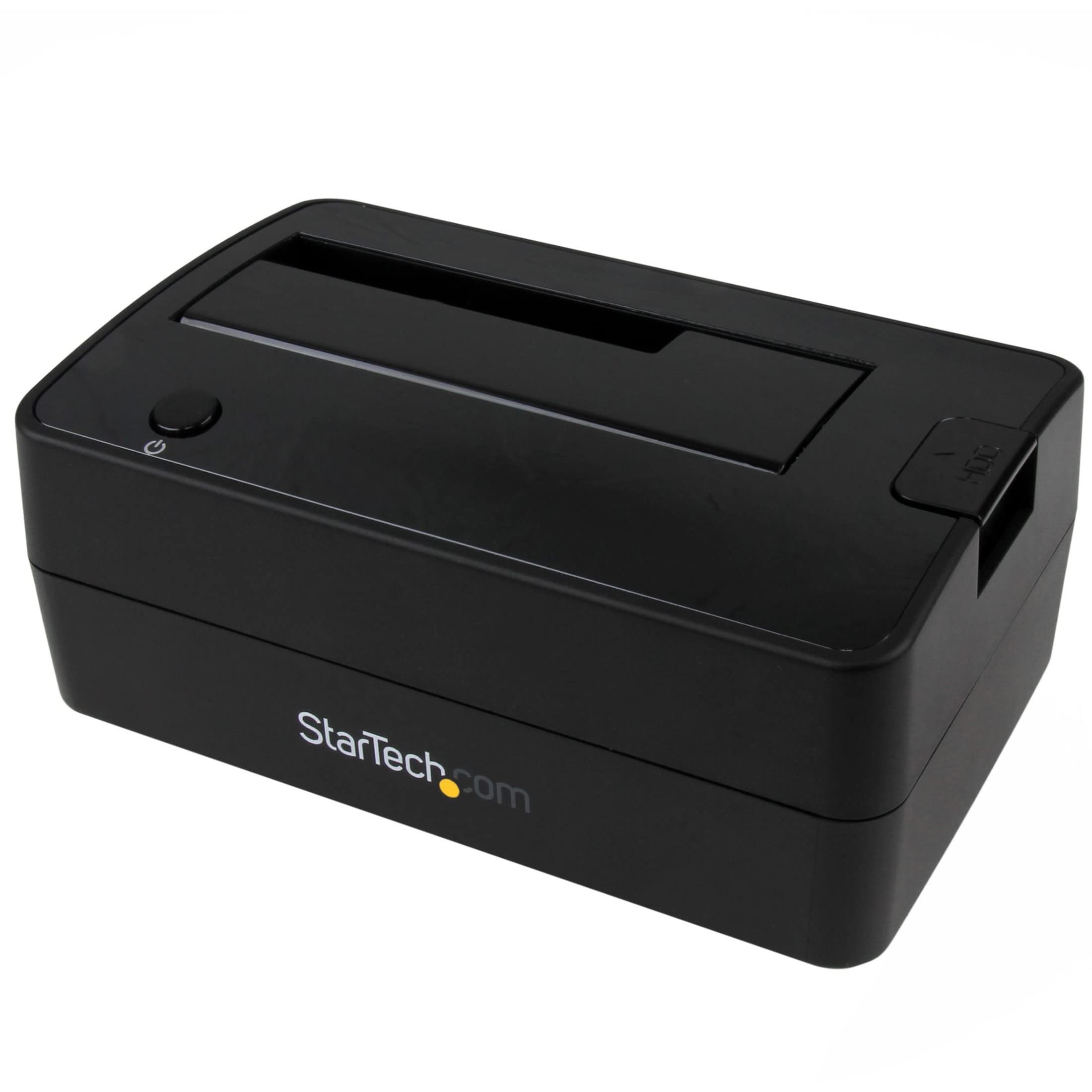 StarTech.com Single Bay USB 3.1 to SATA Hard Drive Docking Station, USB 3.1 (10 Gbps) Hard Drive Dock, External 2.5/3.5" SATA III HDD/SSD Docking Station, Top-Loading Hard Drive Bay (SDOCKU313)