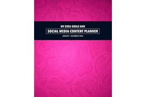 My 2026 Goal and Social Media Content Planner: January-December 2026