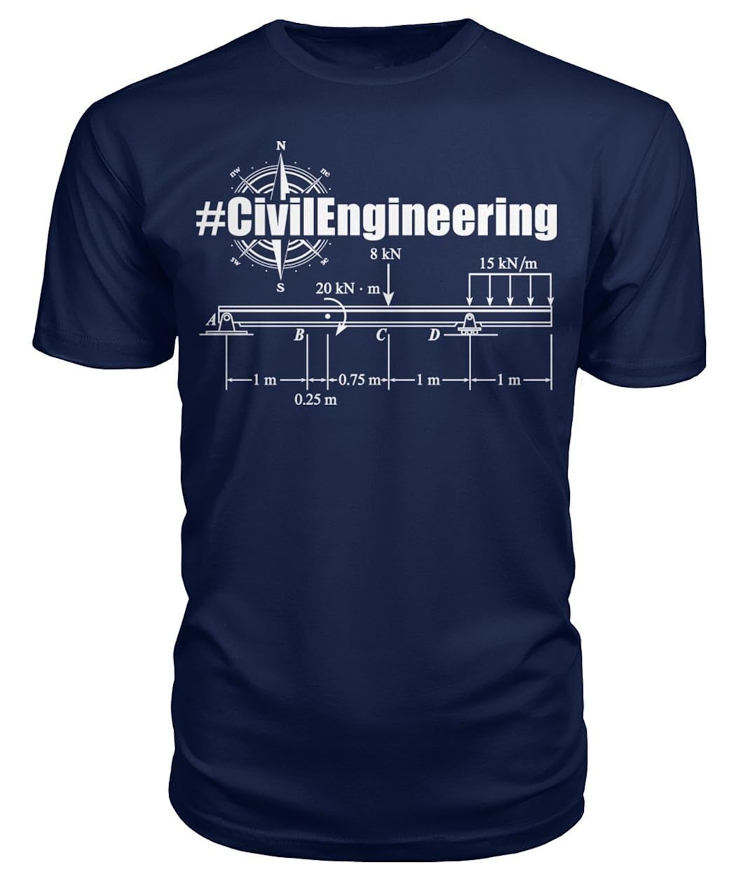 Civil Engineering Tshirt For 4414 Jznovelty