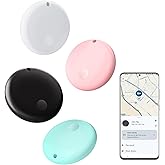 Lmrbelec Android Tracker Tags, Works with Google Find My Device App (Android only), Key Finder Item Locator Tracking Device Smart Tags for Luggage, Wallet, Vehicles, Keys (Multi-Color, 4 Pack)