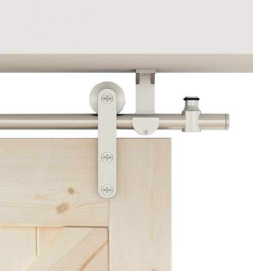Amazon Com Diyhd 8ft Stainless Steel Ceiling Mount Barn Door