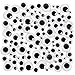 Ifavor123 Wiggle Eyes for Creative DIY Projects - Bulk Pack of Multiple Sizes White and Black Googly Eyes for Crafts (500)