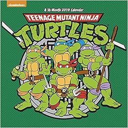 2019 Teenage Mutant Ninja Turtles Wall Calendar Trends